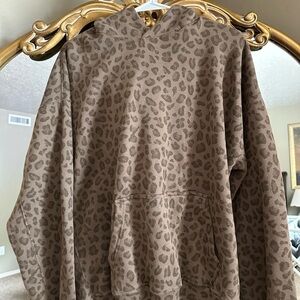 Abercrombie Leopard Print Hoodie